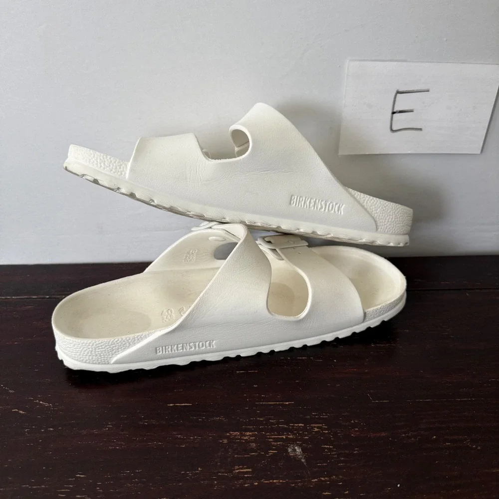 Birkenstock Sandals Arizona EVA Waterproof White Size 40 M7 W9